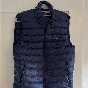 Patagonia Men's Navy Down Vest
